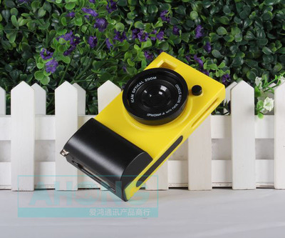 【工廠批發iphone4復古相機造型手機殼 icamera相機蘋果4代手機殼】價格,廠家,圖片,手機保護套/保護殼,深圳市福田區康樂通信器材批發市場愛鴻通訊產品商行-